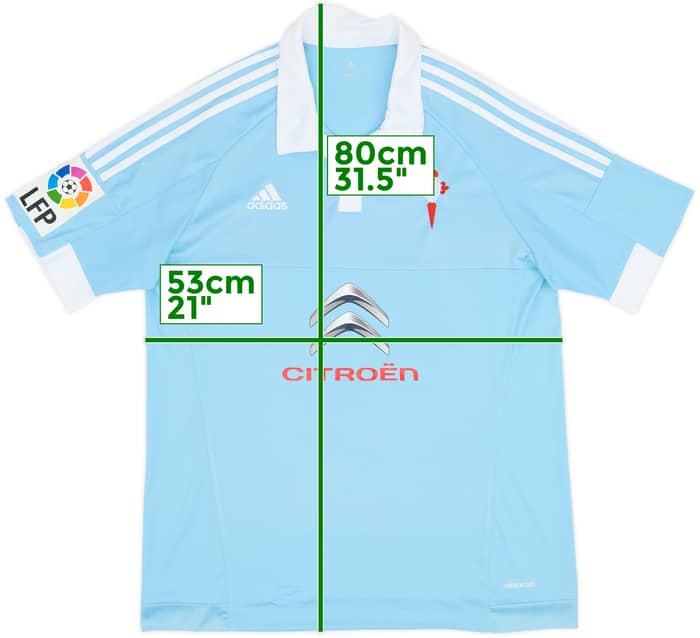 2015-16 Celta Vigo Home Shirt - 8/10 - (L)
