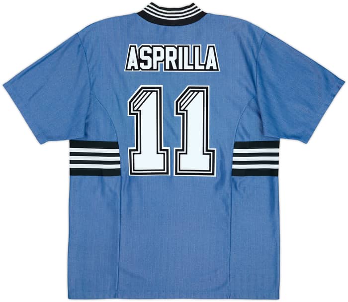 1996-97 Newcastle Away Shirt Asprilla #11 - 6/10 - (L)