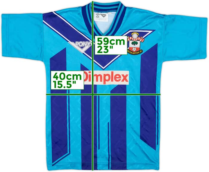 1993-95 Southampton Away Shirt - 6/10 - (L.Boys)