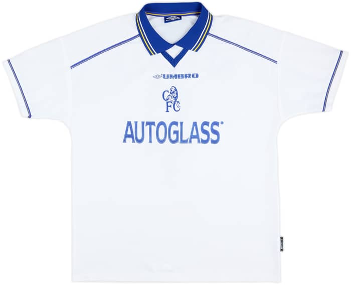 1998-00 Chelsea Away Shirt Desailly #6 - 6/10 - (XL)