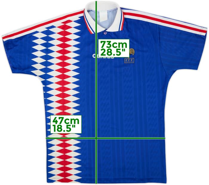 1994-96 France Home Shirt - 8/10 - (S)