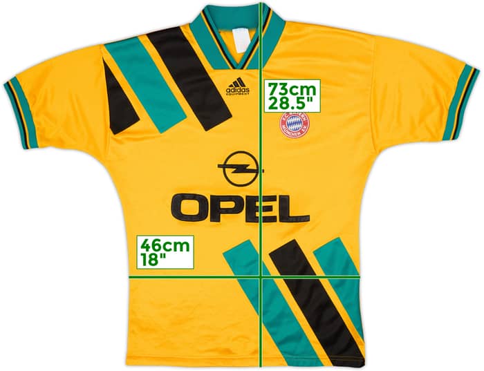 1993-96 Bayern Munich Away Shirt - 8/10 - (M)