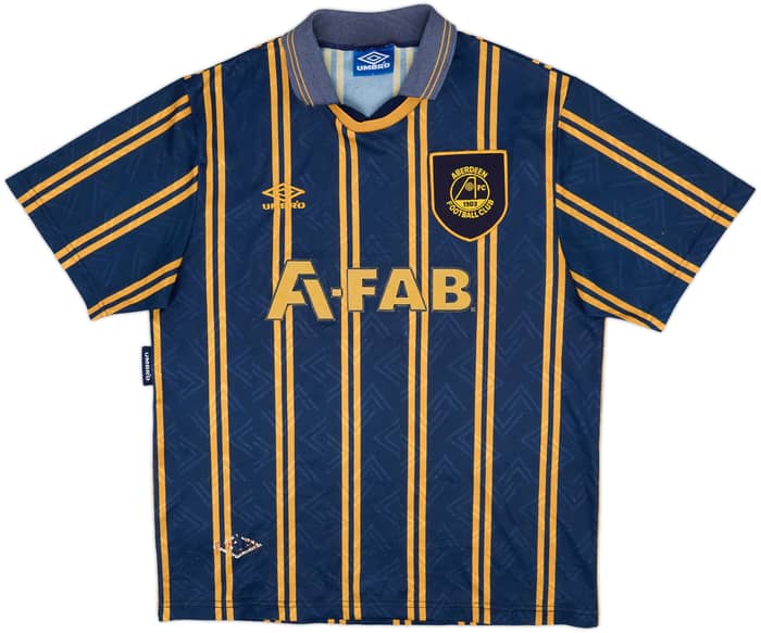 1993-94 Aberdeen Camiseta Visitante - 6/10 - (L)