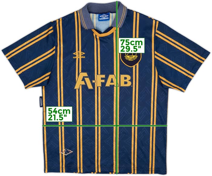 1993-94 Aberdeen Camiseta Visitante - 6/10 - (L)