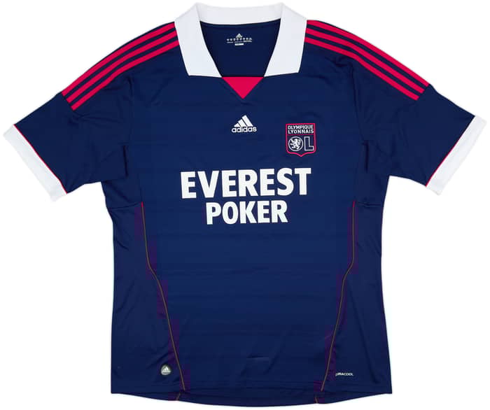 2011-12 Lyon Away Shirt Lisandro #9 - 8/10 - (XXL)