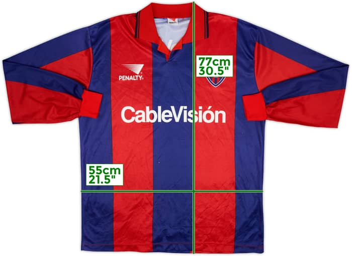 1994-95 San Lorenzo Home L/S Shirt - 5/10 - (XL)