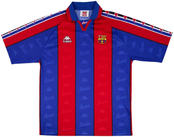 1995-97 Barcelona Basic Home Shirt - 9/10 - (XL)