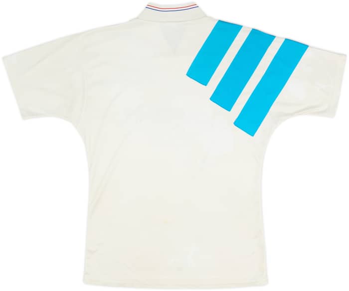 1992-93 Olympique Marseille Home Shirt - 4/10 - (L)