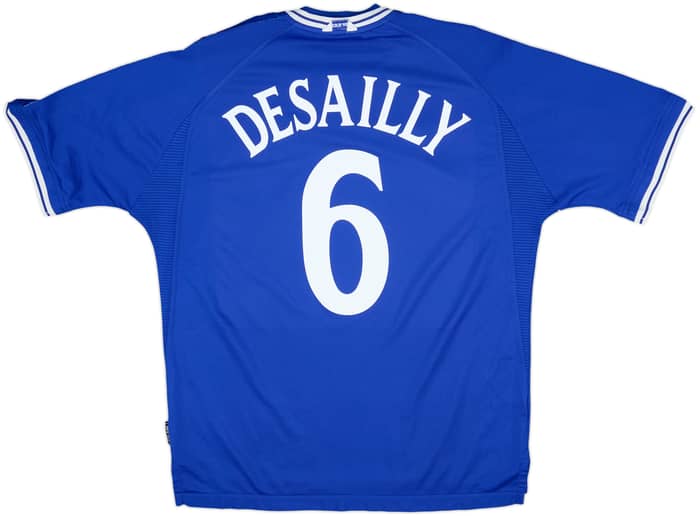 1999-01 Chelsea Home Shirt Desailly #6 - 8/10 - (XL)