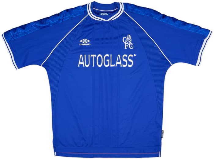 1999-01 Chelsea Home Shirt Desailly #6 - 8/10 - (XL)