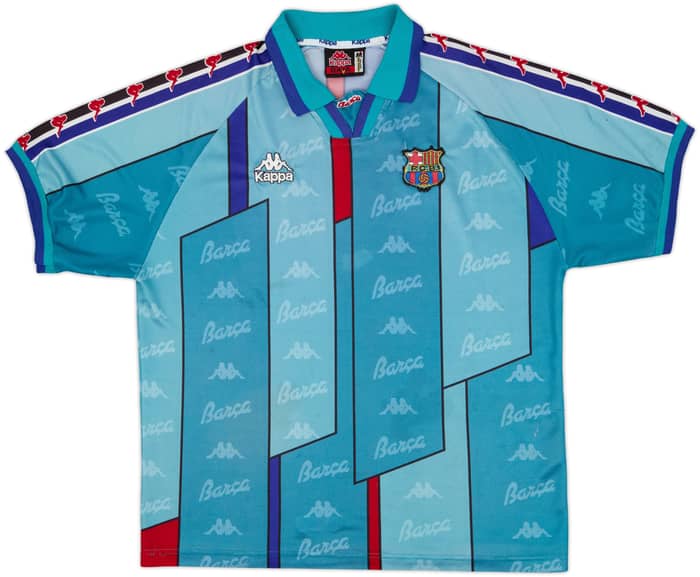 1995-97 Barcelona Away Shirt - 4/10 - (M)