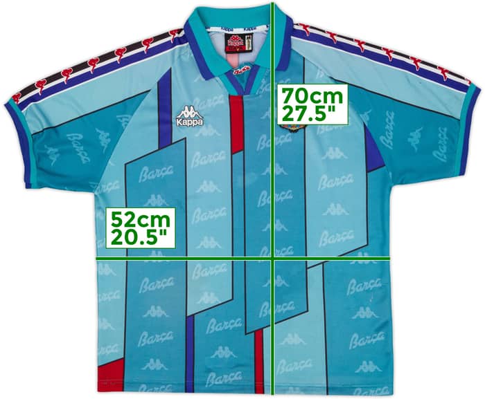 1995-97 Barcelona Away Shirt - 4/10 - (M)