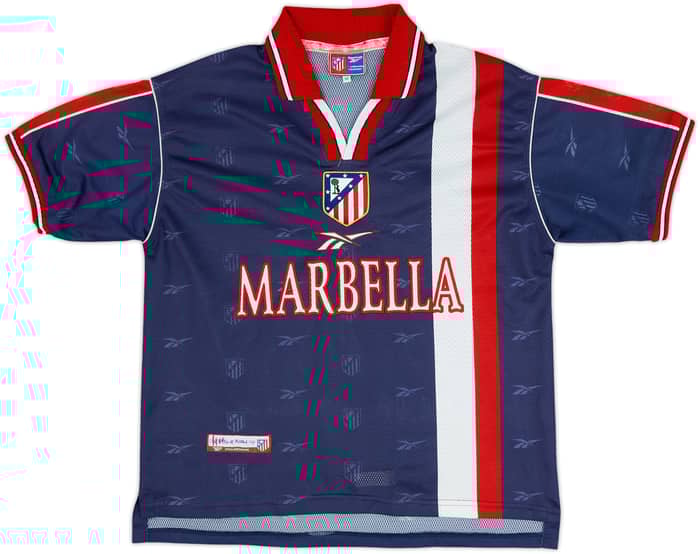 1998-99 Atletico Madrid Away Shirt - 9/10 - (M)
