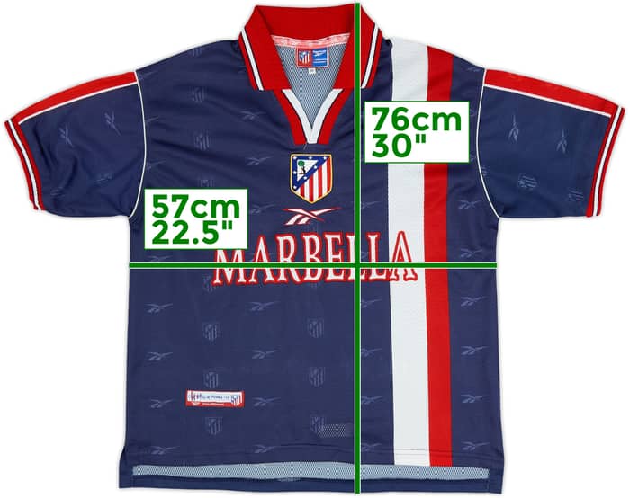 1998-99 Atletico Madrid Away Shirt - 9/10 - (M)
