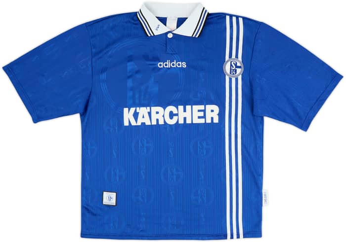 1996-97 Schalke Home Shirt #10 - 8/10 - (L)