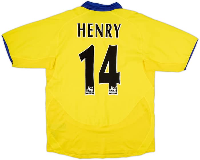 2003-05 Arsenal Away Shirt Henry #14 - 8/10 - (M)