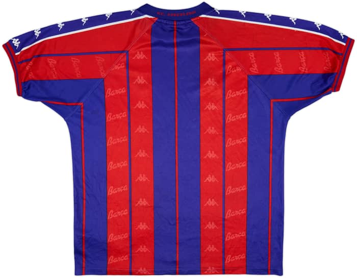 1997-98 Barcelona Home Shirt - 7/10 - (XL)