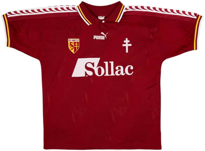 1996-97 Metz Home Shirt - 8/10 - (XL)
