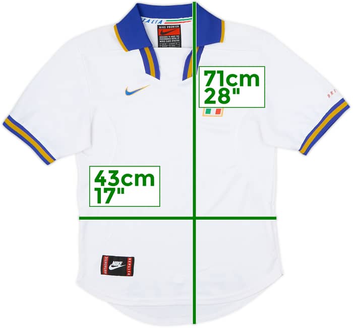 1996-97 Italy Away Shirt - 8/10 - (XS)