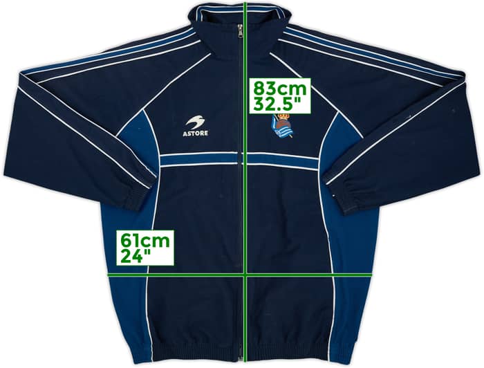 1998-00 Real Sociedad Astore Track Jacket - 6/10 - (XXL)