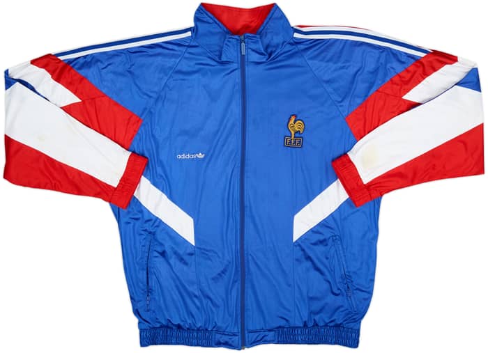 1990-92 France adidas Track Jacket - 7/10 - (L/XL)
