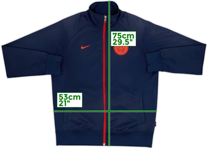 2013-14 Paris Saint-Germain Nike Track Jacket - 8/10 - (M)