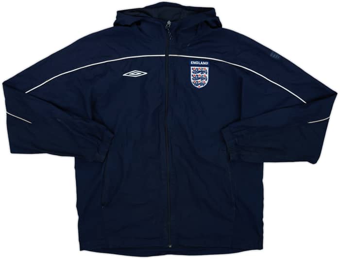 2008-09 England Umbro Hooded Track Jacket - 6/10 - (M)
