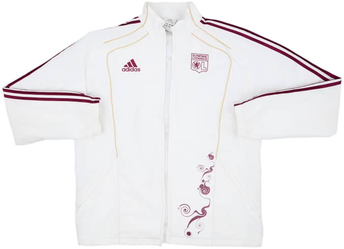 2010-11 Lyon adidas Track Jacket - 3/10 - (L)