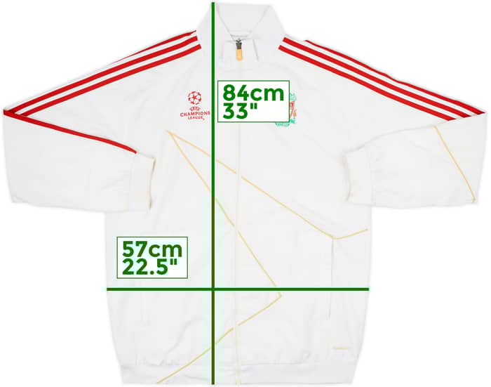 2009-10 Liverpool adidas CL Chaqueta de Entrenamiento - 7/10 - (M/L)