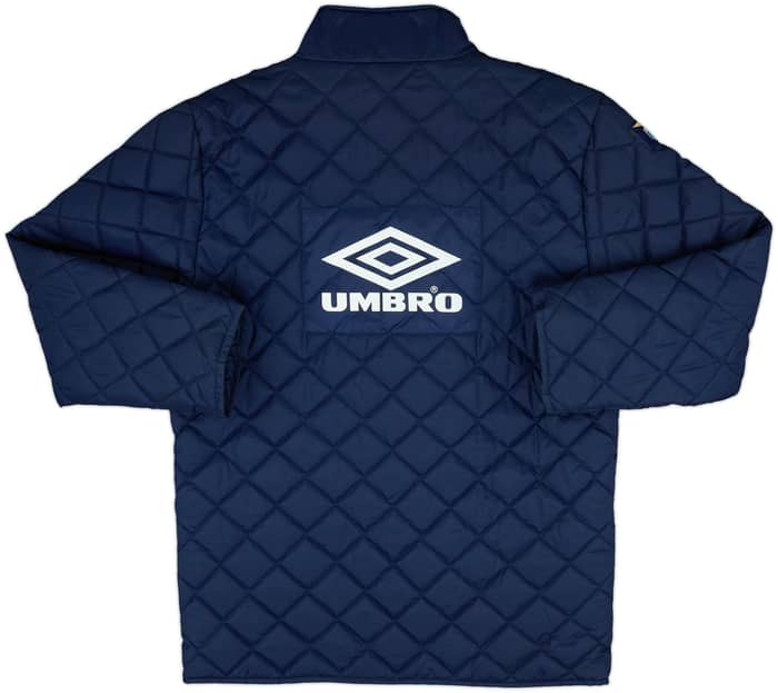 1996-97 Lazio Umbro Padded Bench Coat - 8/10 - (M)