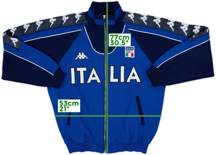 2000-01 Italy Kappa Track Jacket - 8/10 - (L)