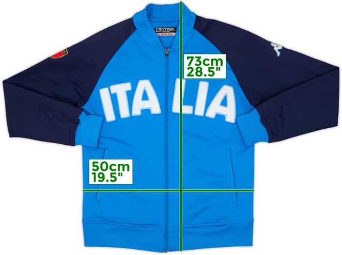 2002-03 Italy Kappa Track Jacket - 5/10 - (L)
