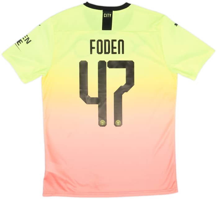 2019-20 Manchester City Third Shirt Foden #47 (M)