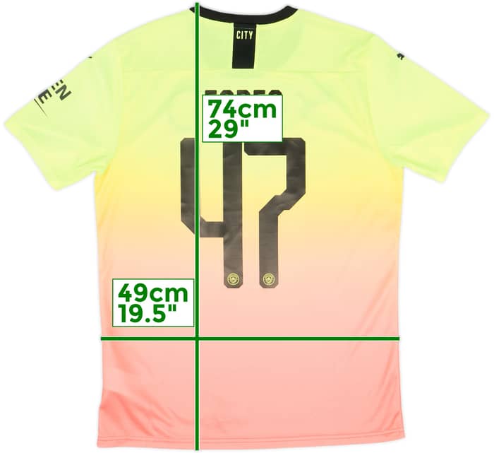 2019-20 Manchester City Third Shirt Foden #47 (M)