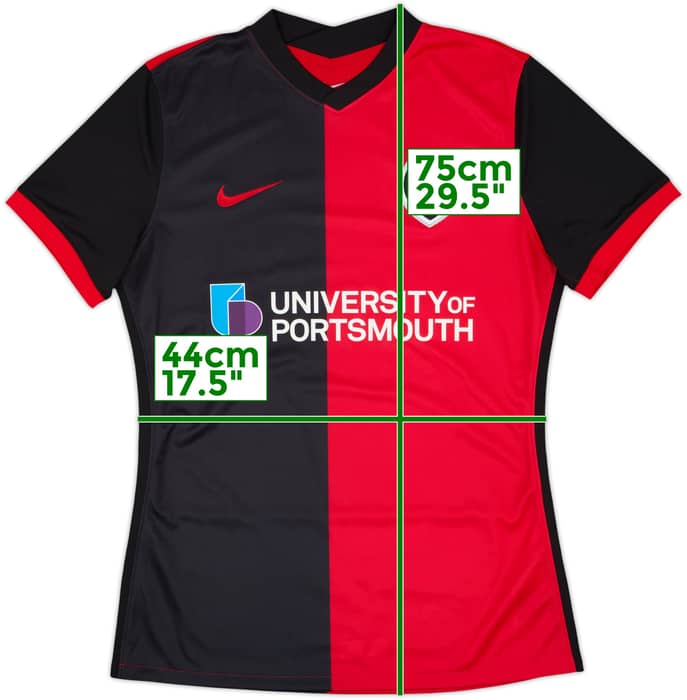 2021-22 Portsmouth Away Shirt - 10/10 - (Women's L)