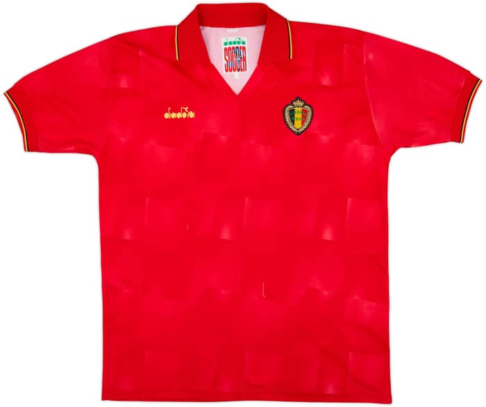 1992-94 Belgium Home Shirt - 6/10 - (L)