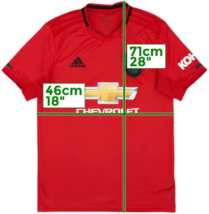 2019-20 Manchester United Home Shirt - 5/10 - (S)