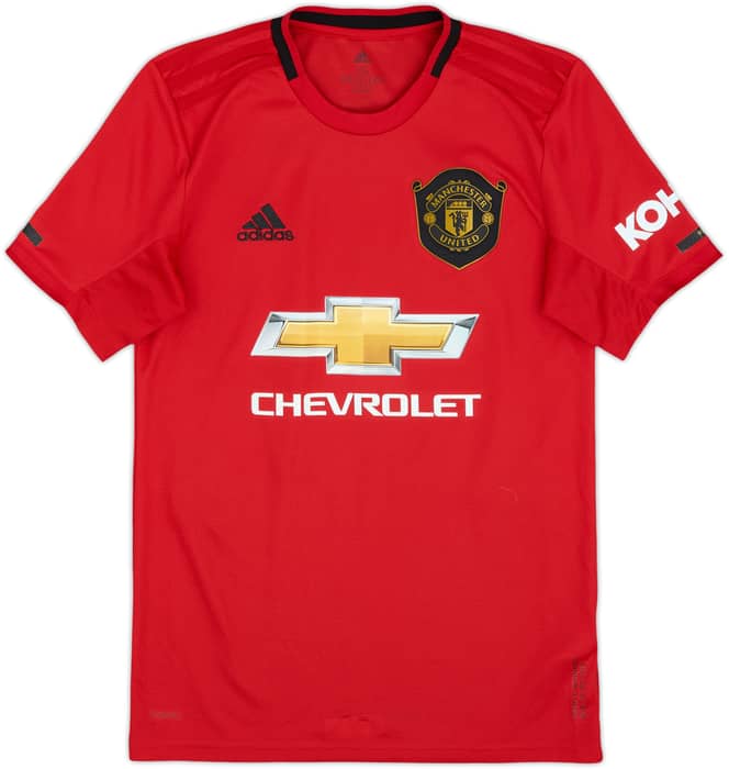 2019-20 Manchester United Home Shirt Pogba #6 - 10/10 - (XS)
