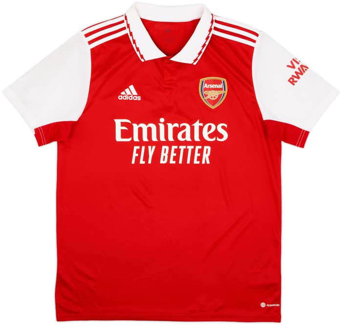 2022-23 Arsenal Home Shirt Saka #7 - 8/10 - (L)