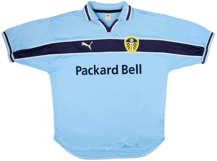 1999-00 Leeds United Away Shirt Radebe #5 - 7/10 - (L)