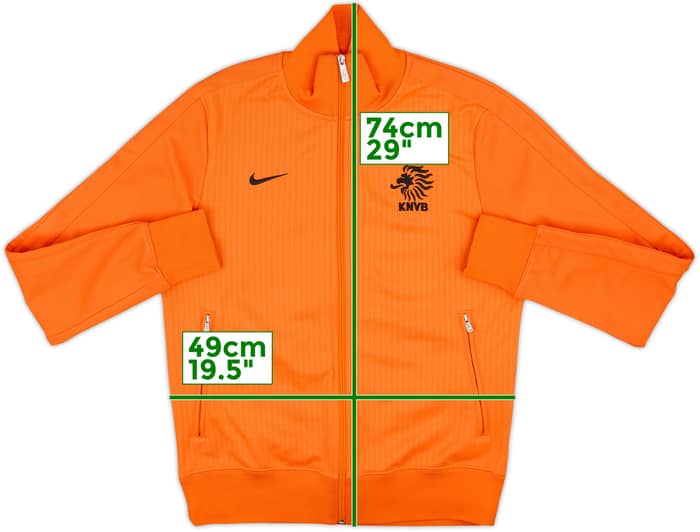 2012-13 Netherlands Nike N98 Track Jacket - 6/10 - (M)
