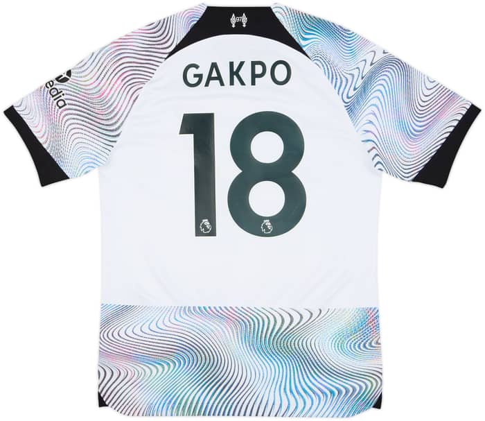 2022-23 Liverpool Away Shirt Gakpo #18 - 8/10 - (M)