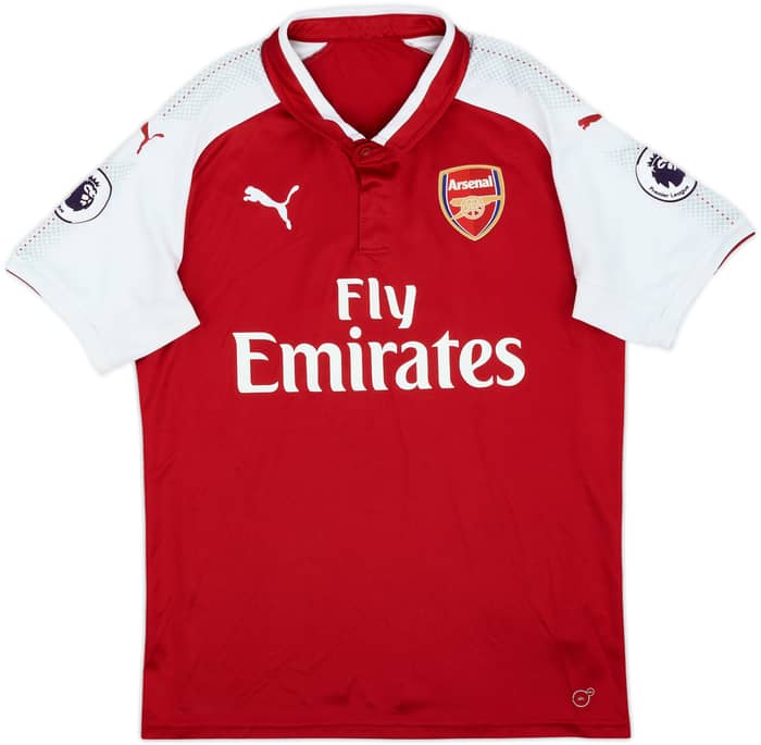 2017-18 Arsenal Home Shirt Lacazette #9 - 5/10 - (M)