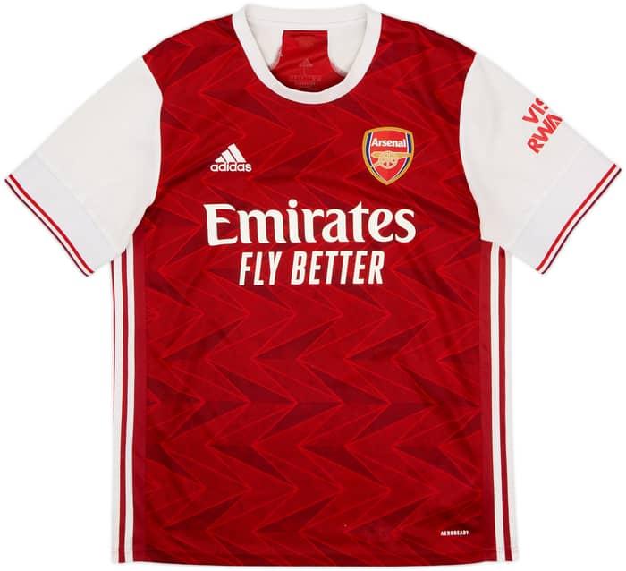 2020-21 Arsenal Home Shirt Saka #7 - 6/10 - (L)