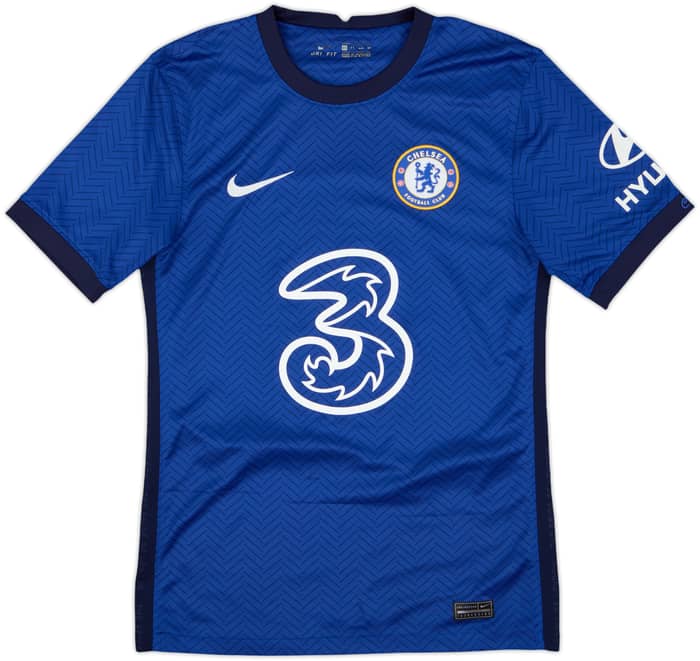 2020-21 Chelsea Home Shirt Kante #7 - 7/10 - (XS)