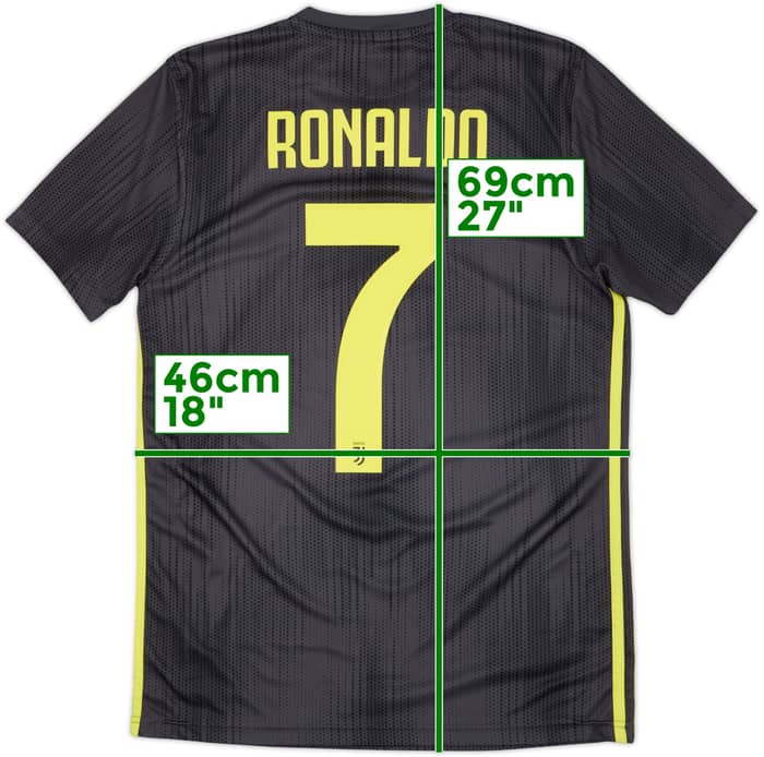 2018-19 Juventus Third Shirt Ronaldo #7 - 9/10 - (S)