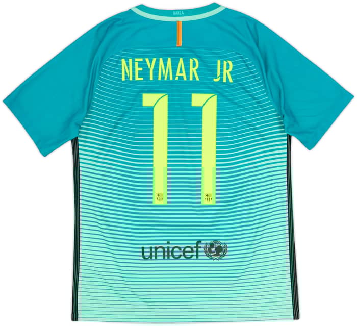 2016-17 Barcelona Third Shirt Neymar Jr #11 - 8/10 - (M)