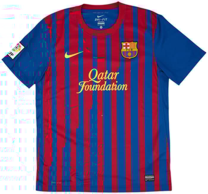 2011-12 Barcelona Home Shirt - 4/10 - (M)