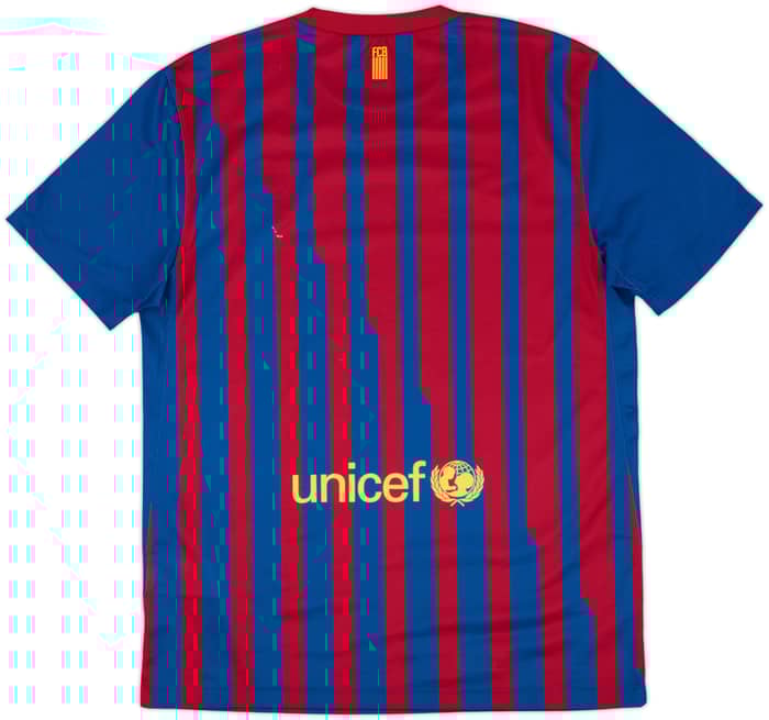 2011-12 Barcelona Home Shirt - 4/10 - (M)