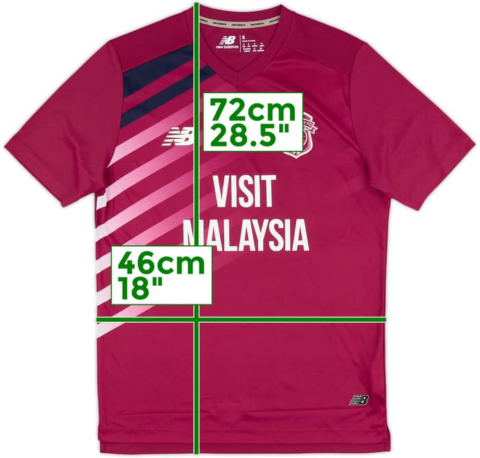 2023-24 Cardiff City Away Shirt - 10/10 - (S)